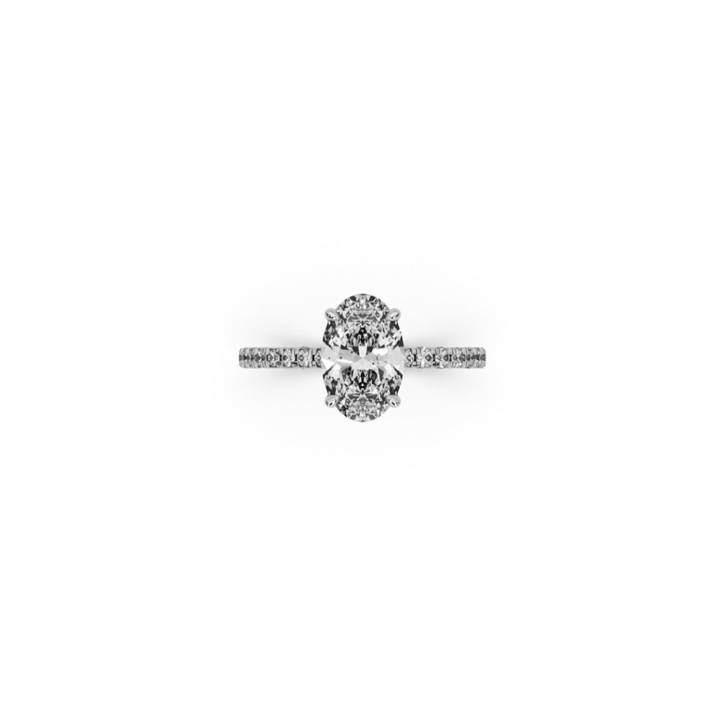 Oval Promise Silver