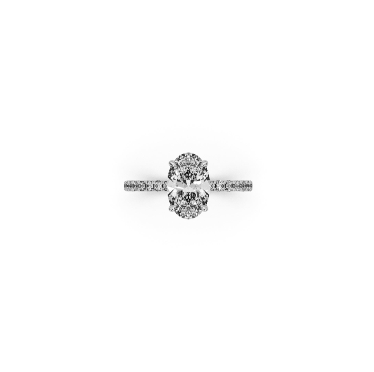 Oval Promise Silver