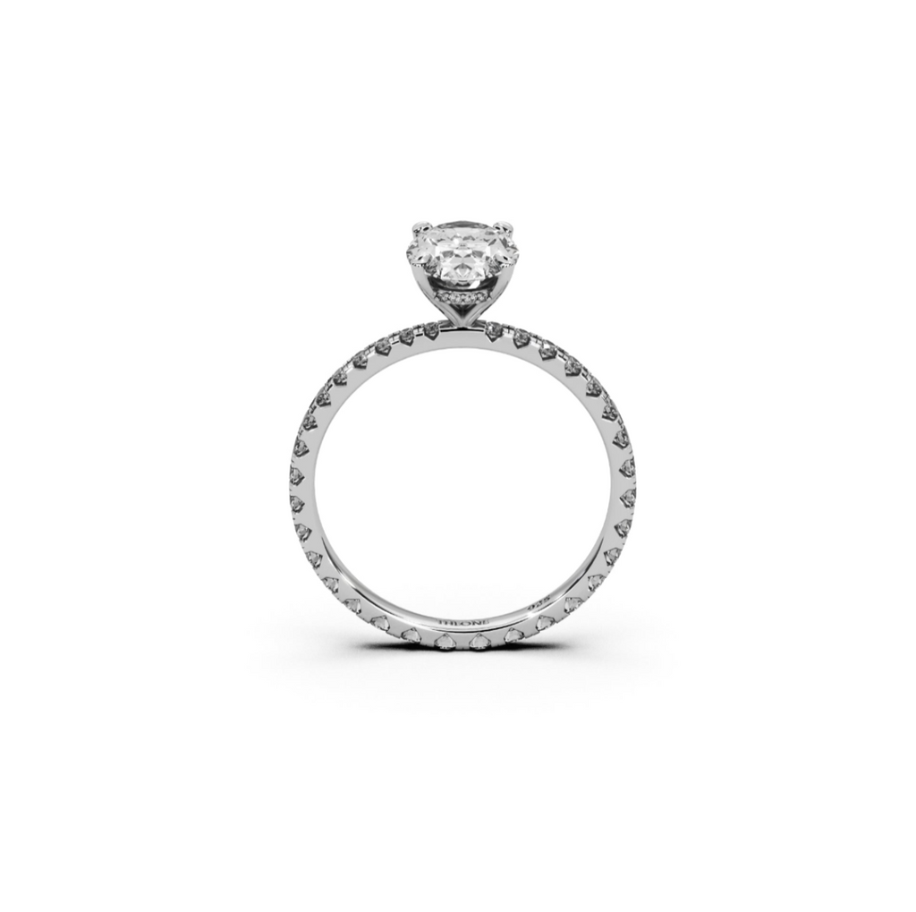 Oval Promise Silver