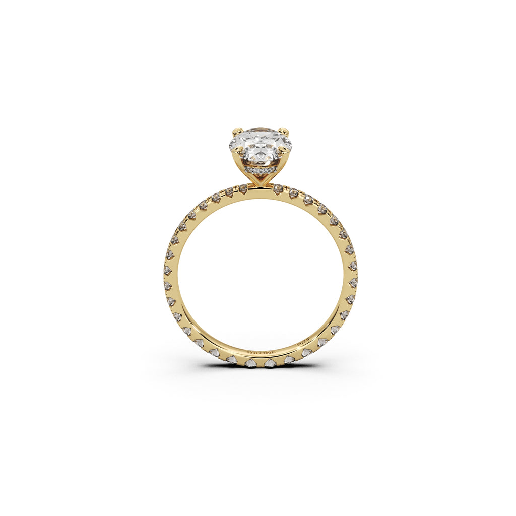 Oval Promise Gold