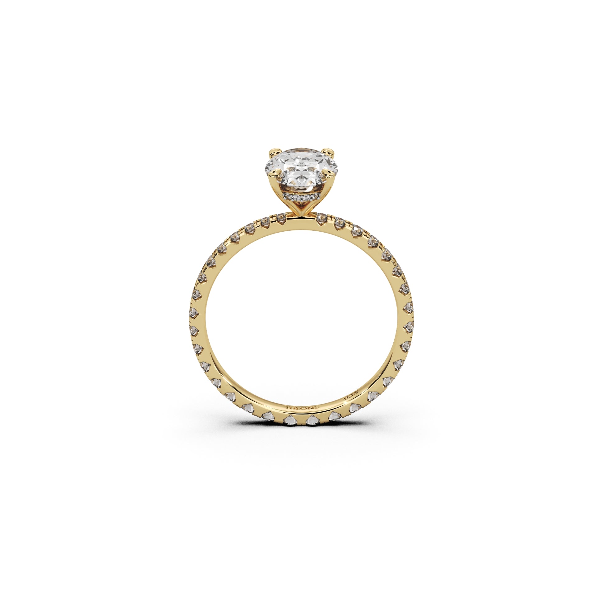 Oval Promise Gold
