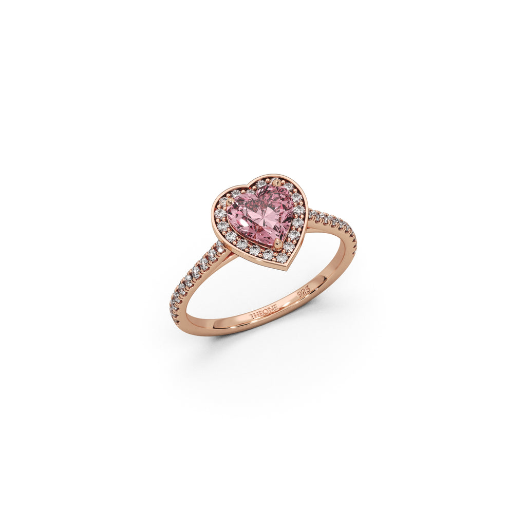 Heart Rose Gold Promise