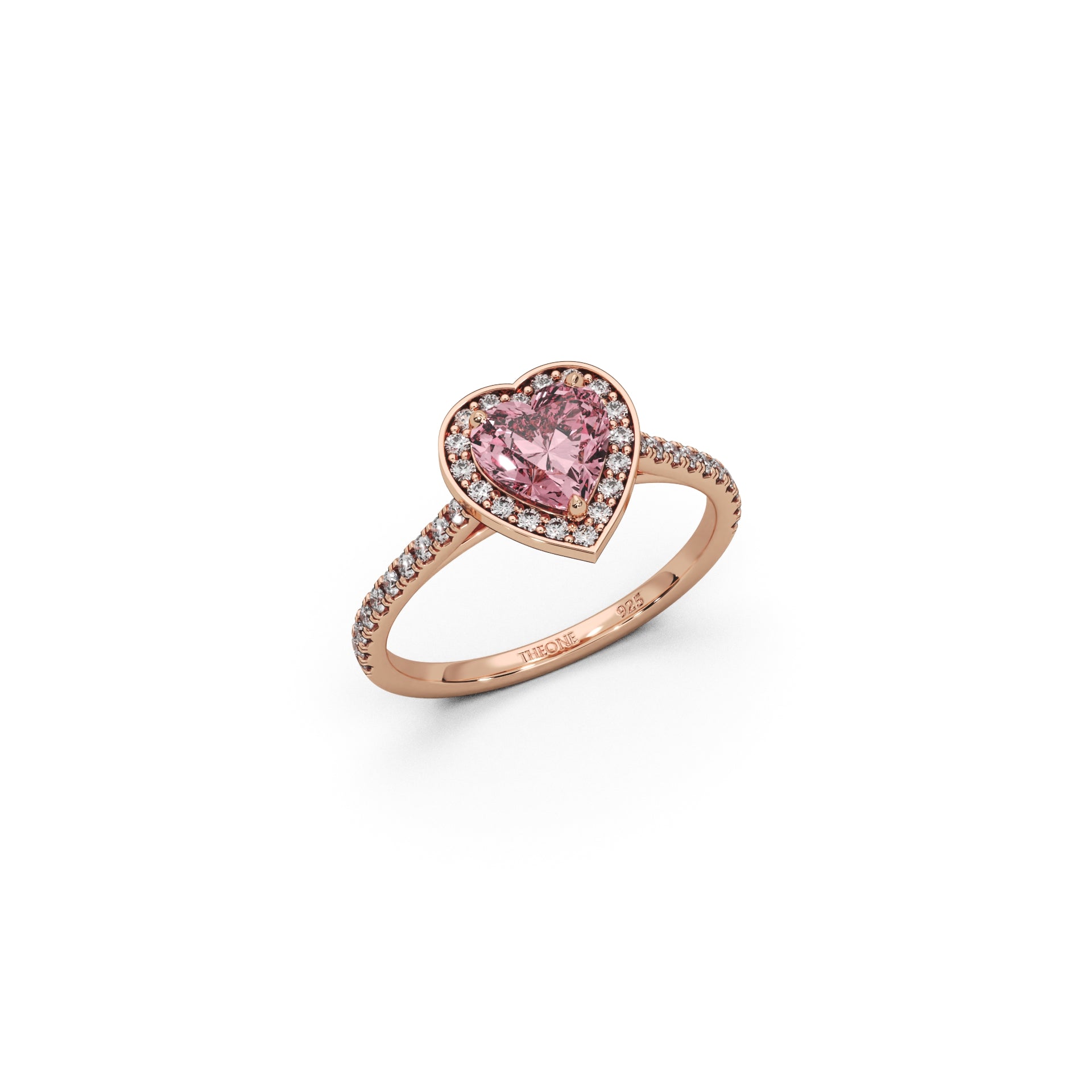Heart Rose Gold Promise