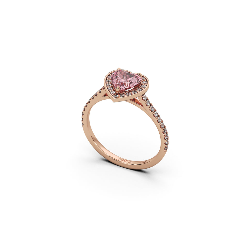 Heart Rose Gold Promise