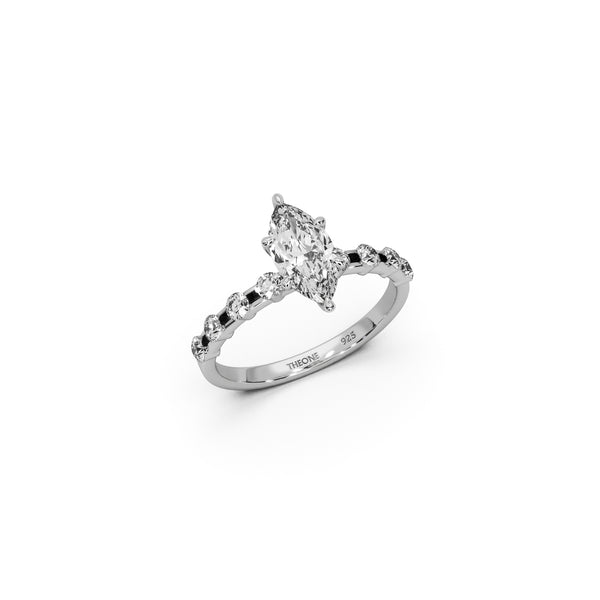 Marquise Promise Silver