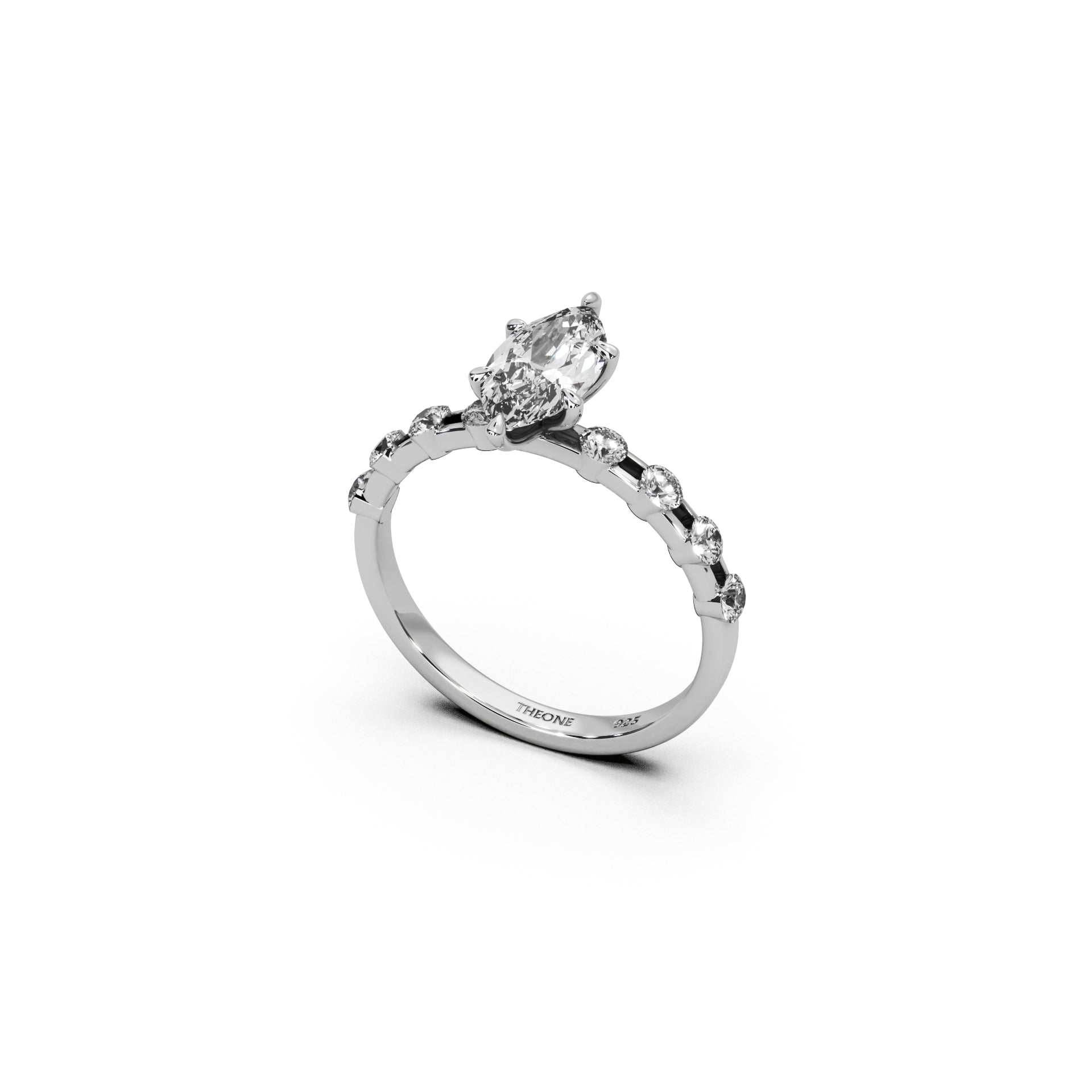 Marquise Promise Silver